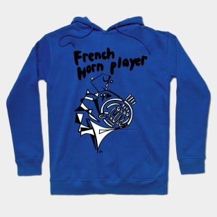 French Horn Player (Male) by Pollux Hoodie